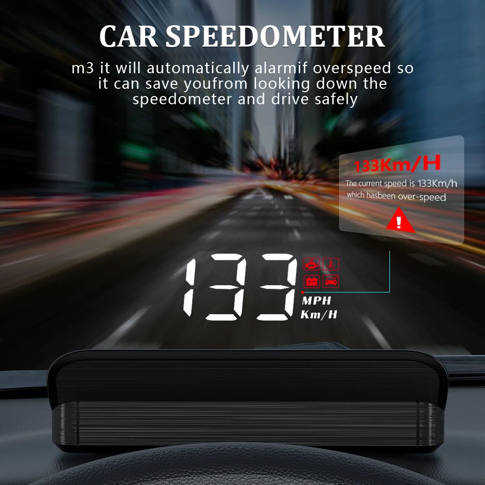 On-Board Computer Fuel Mileage Alarm Car Accessories