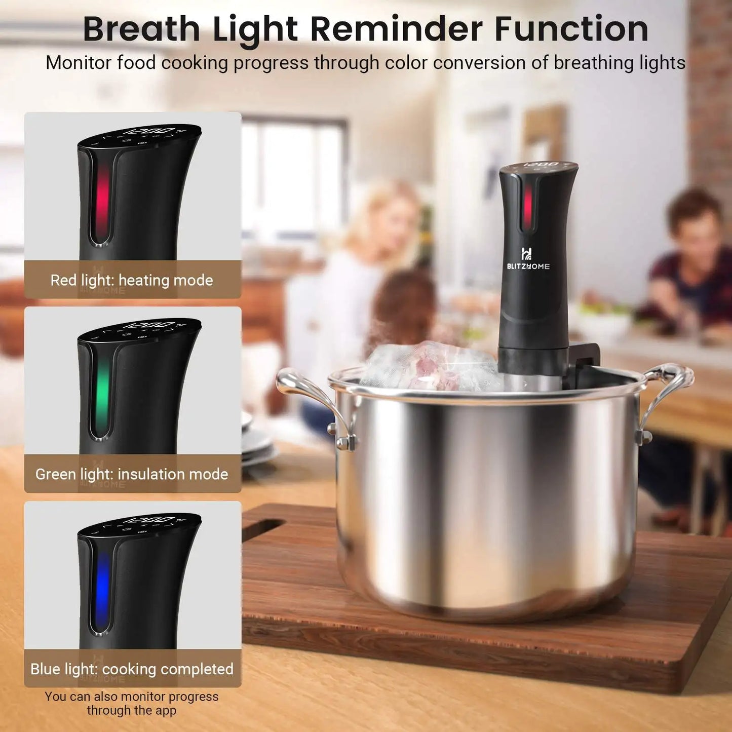 Sous Vide Machines 1100W Smart Wi-fi Devices