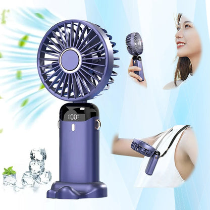 USB Rechargeable Mini Portable Handheld Electric Fan