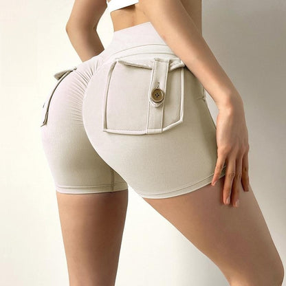 Nude Feel Pocket Shorts Yoga Pants