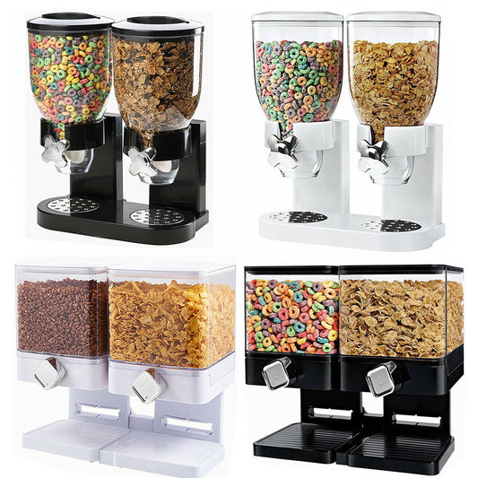 Multipurpose dispenser for cereal and treats