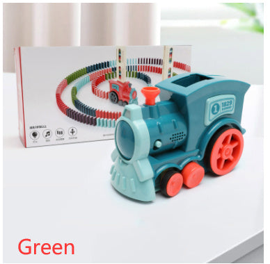 Baby Toys Car Puzzle Automatic Electric Building Blocks Train Toy