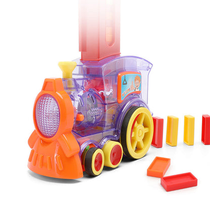 Baby Toys Car Puzzle Automatic Electric Building Blocks Train Toy