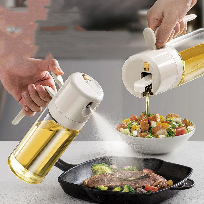 All in 1 Oil Sprayer Bottle BBQ Cooking Oil Dispenser