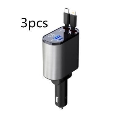 Fast Charging Car Cigarette Lighter USB And TYPE-C Adapter