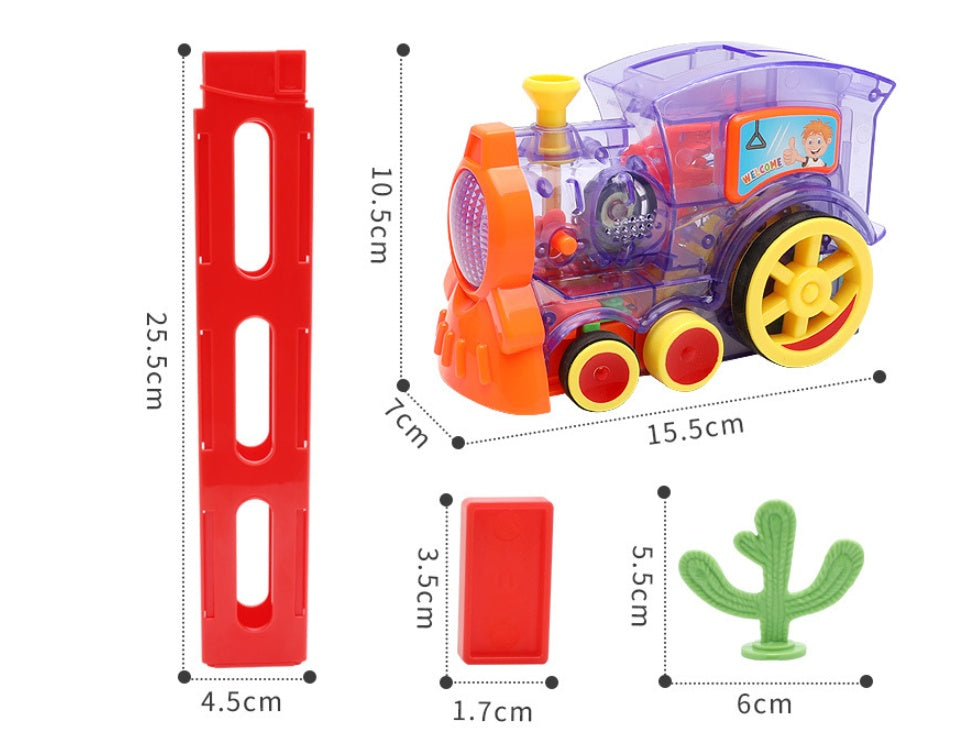 Baby Toys Car Puzzle Automatic Electric Building Blocks Train Toy