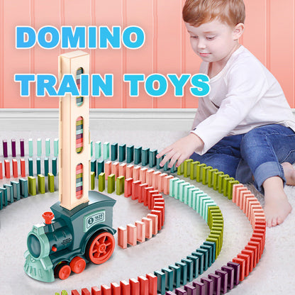 Baby Toys Car Puzzle Automatic Electric Building Blocks Train Toy