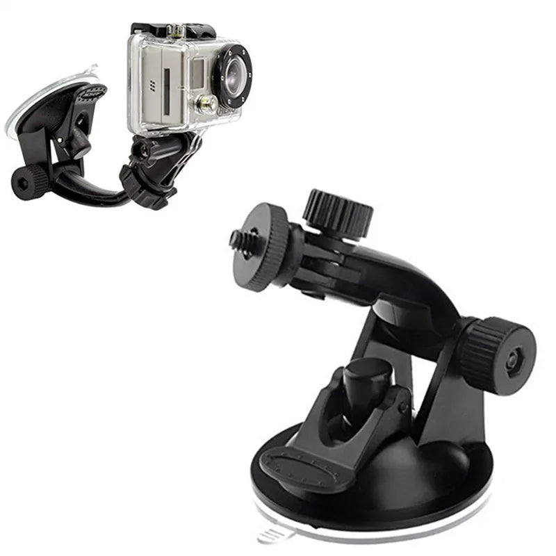 Glass Suction cup action camera sport