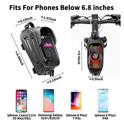 ROCKBROS Bicycle Bag Waterproof Touch Screen