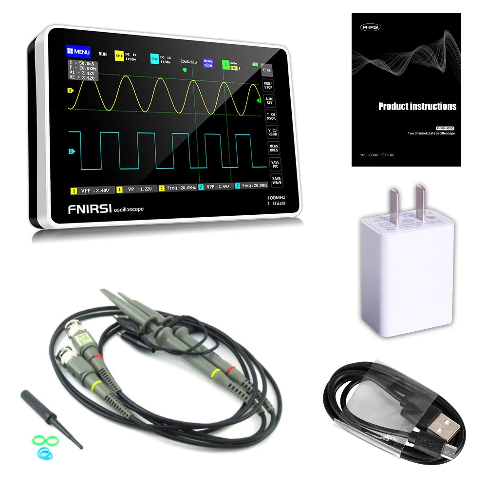 7 Inches Mini Tablet Digital Oscilloscope