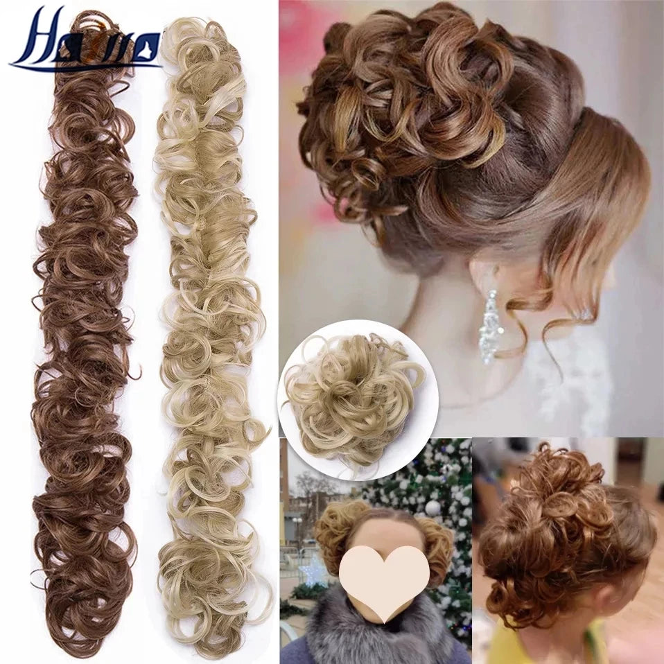 High Temperature Fiber Natural Fake Hair