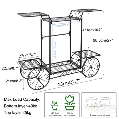 Shelf Rack Outdoor Decorating Garden