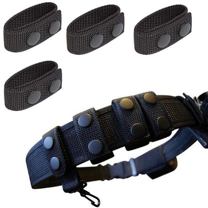 4Pcs Tactical Belt Buckle Heavy Duty Belt Keeper