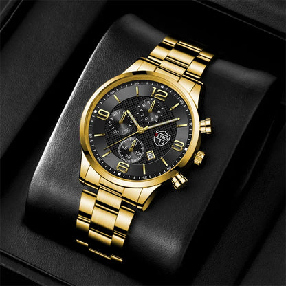 Fashion Mens Watches Luxury Stainless Steel