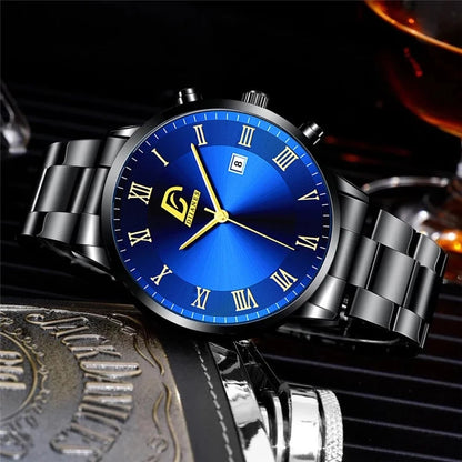 Fashion Mens Watches Luxury Stainless steel