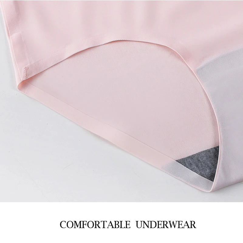 Women's underwear Ice silk cotton antibacterial  briefs