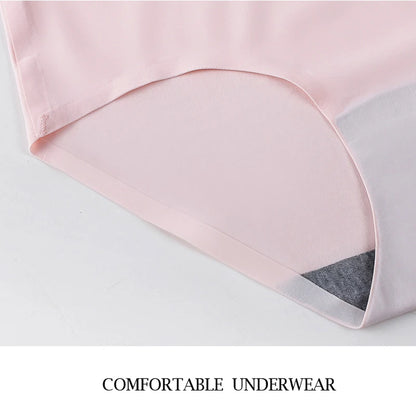 Women's underwear Ice silk cotton antibacterial  briefs