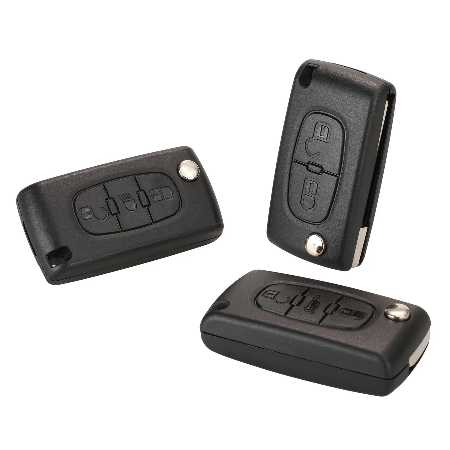 Flip Remote Car Key Fob Shell