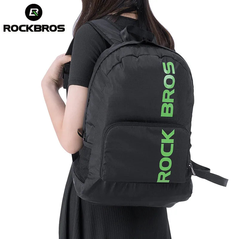 ROCKBROS Portable Sports Backpack Rainproof Foldable Bags