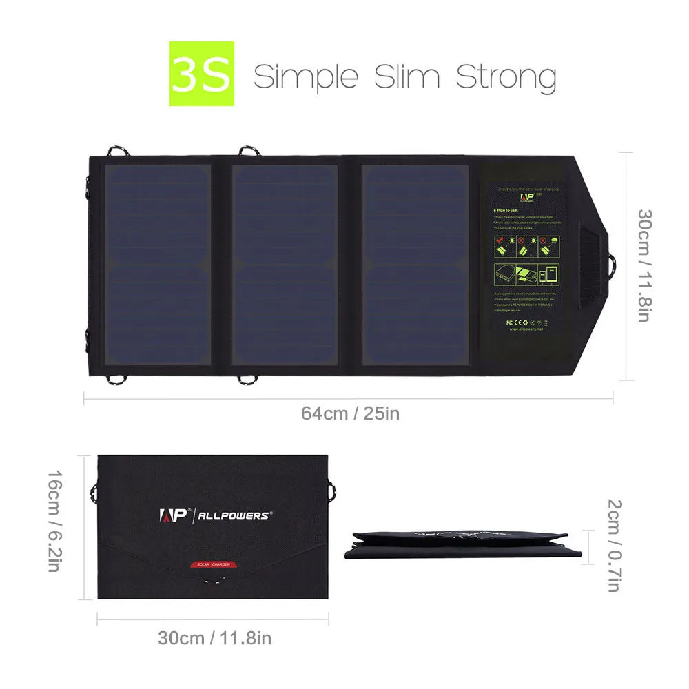 ALLPOWERS Solar panel