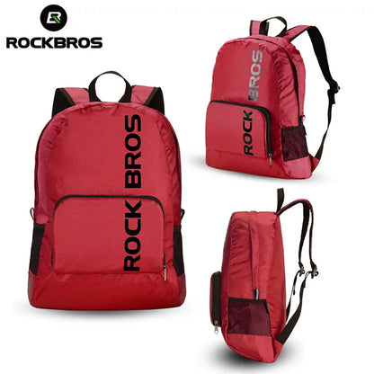 ROCKBROS Portable Sports Backpack Rainproof Foldable Bags