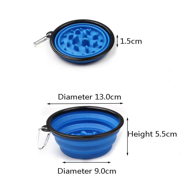 Foldable Travel Small Dog bowl