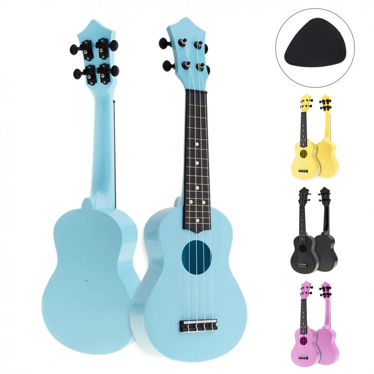 Professional Colorful Acoustic Ukulele Uke 4 Strings Hawaii Guitar