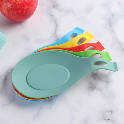 1Pc Silicone Insulation Spoon Shelf Heat Resistance