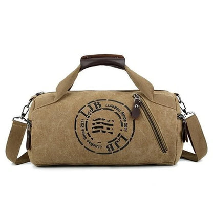 Durable Multifunction Handbag Men Canvas Sport Bag