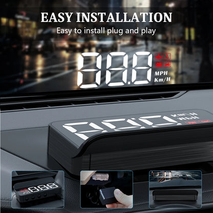 On-Board Computer Fuel Mileage Alarm Car Accessories