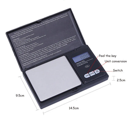 Jewelry Mini Stainless Steel Electronic Scale Digital