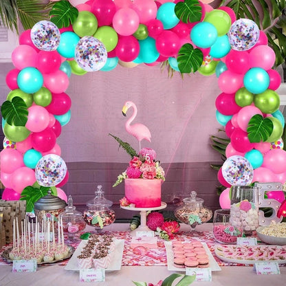 Tropical Hawaiian Balloon Garland Arch Kit Balloon