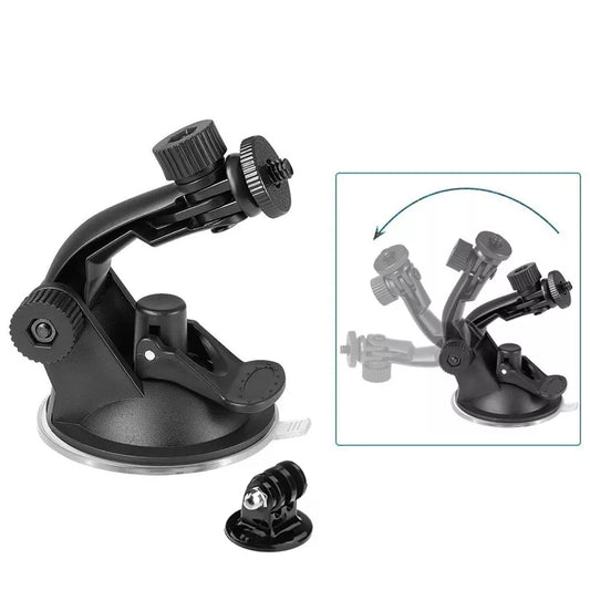 Glass Suction cup action camera sport