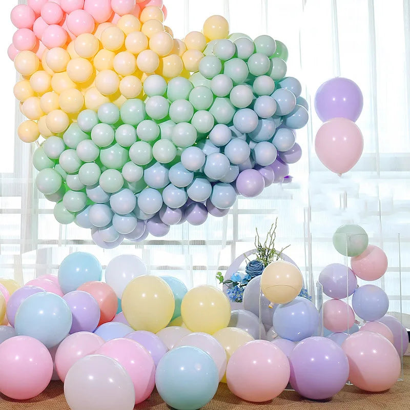 200pcs Thickening 5 inch Macaron Latex balloons