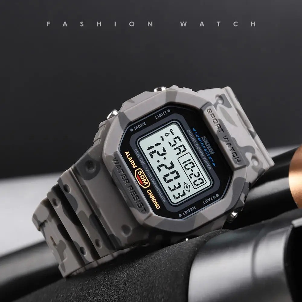 Multifunctional Digital Sport Watch Men