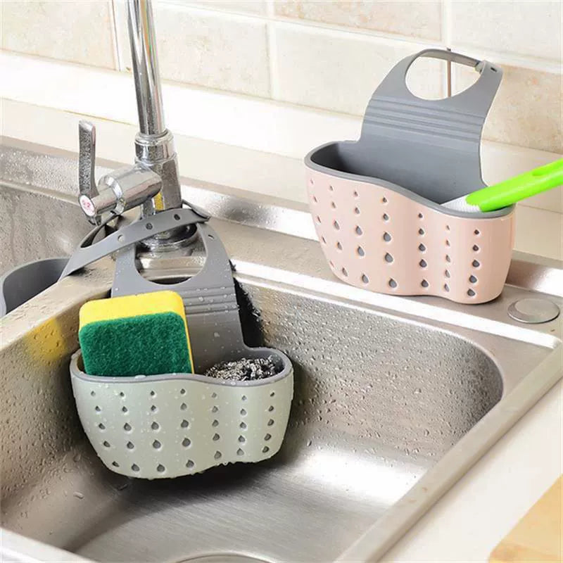 Sink Drainage Basket Hanging Bag Faucet