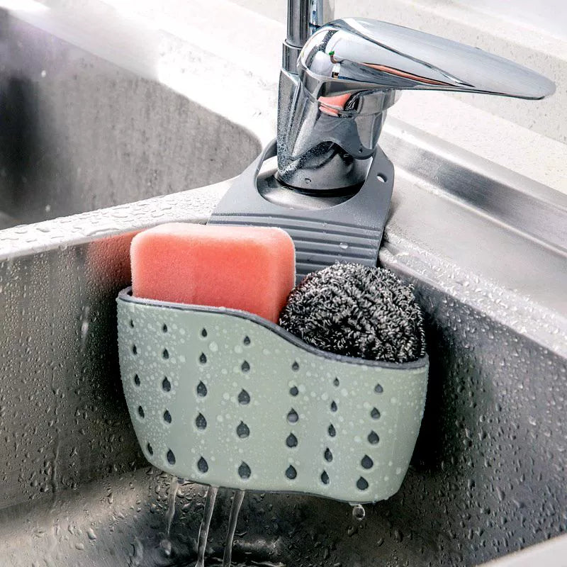 Sink Drainage Basket Hanging Bag Faucet