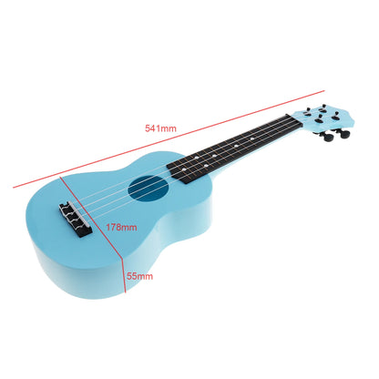 Professional Colorful Acoustic Ukulele Uke 4 Strings Hawaii Guitar