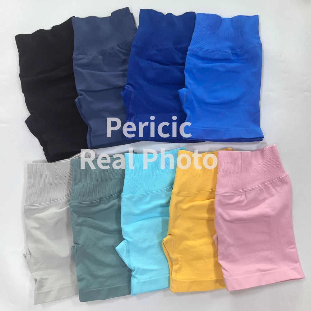 4.5" Impact Shorts Low Ribbed Band Yoga Shorts