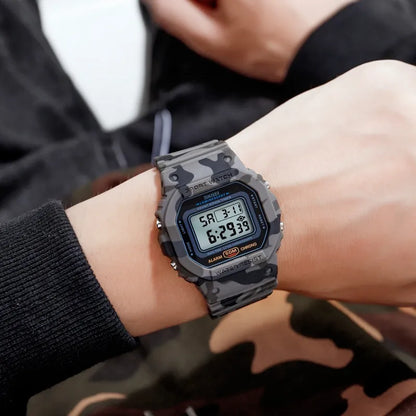 Multifunctional Digital Sport Watch Men