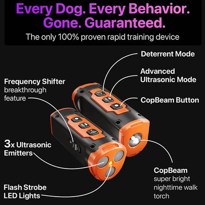 2023 Release Pet Dog Repeller Ultrasonic Dog Training Device