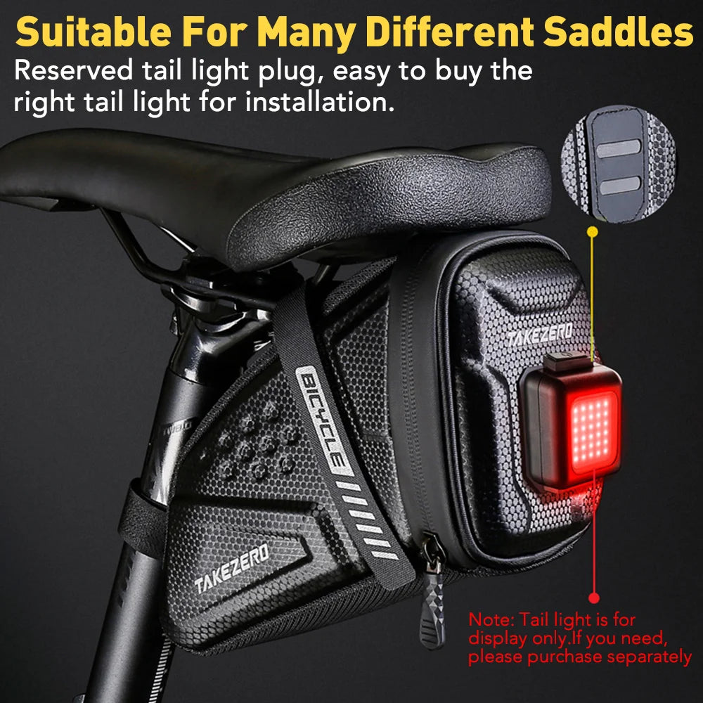 2023 NEW Waterproof Bicycle Saddle bag