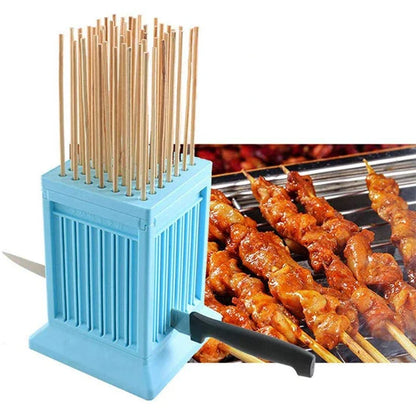 BBQ Meat Skewer Maker Wear Meat String Lamb