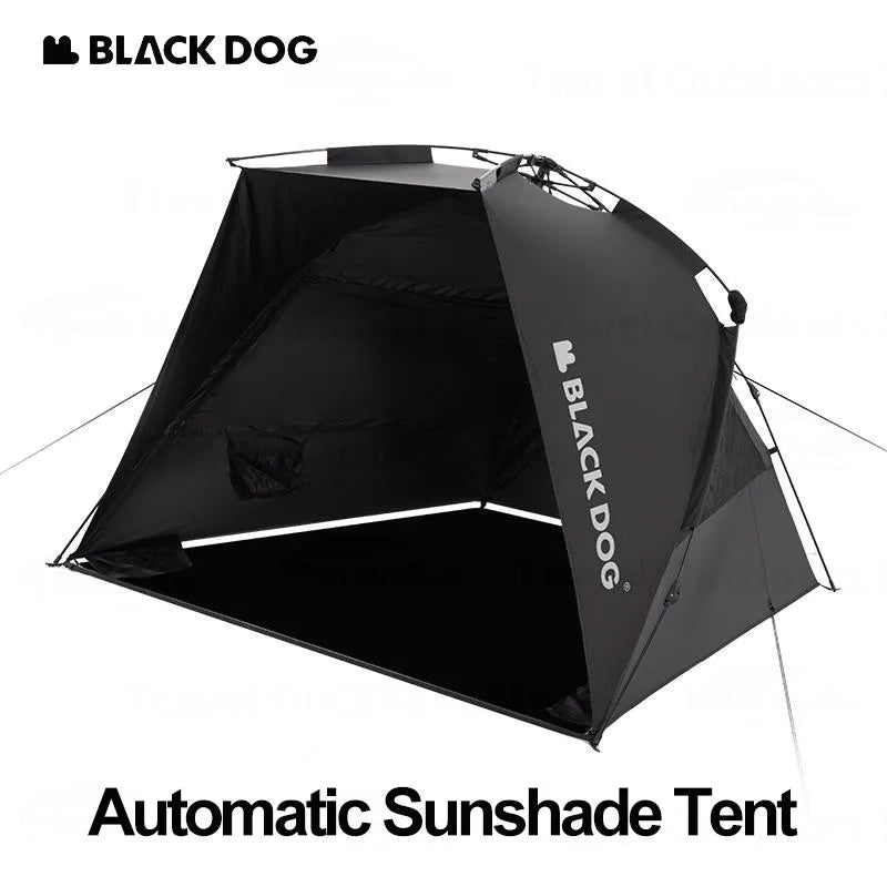 Naturehike Blackdog Automatic Sunshade Tent Camping Dome Tent for 2-3 People