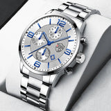 Fashion Mens Watches Luxury Stainless Steel