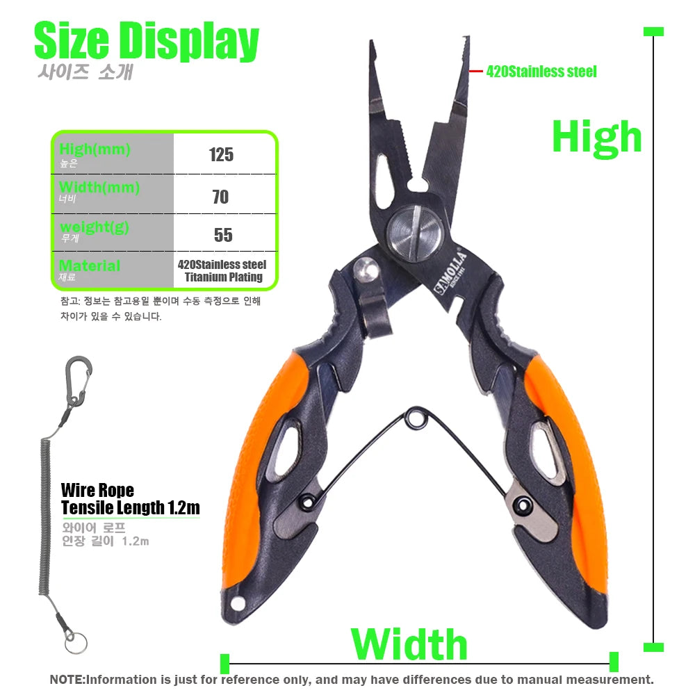 New Multifunctional Fishing Pliers Accessories