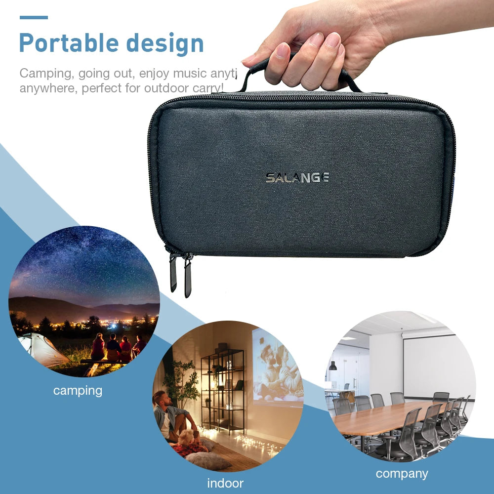 Salange Storage Case Travel Carry Projector Bag for Magcubic HY300 Protector Carrying Bags for HY320 Projector