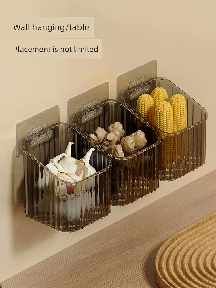 Storage Basket Kitchen Head Wall