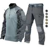 Tactical Suit Combat Shirts Pants Two Piece Set