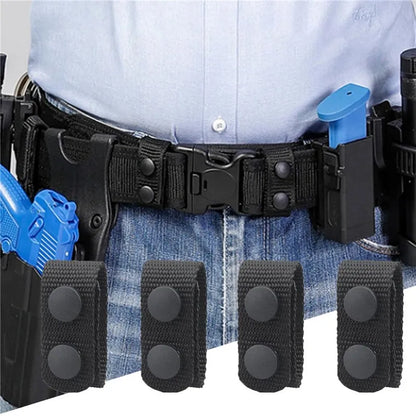 4Pcs Tactical Belt Buckle Heavy Duty Belt Keeper